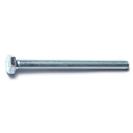 Midwest Fastener Class 8.8, M8-1.25 Hex Head Tap Bolt, Zinc Plated Steel, 100 mm L, 4 PK 78347